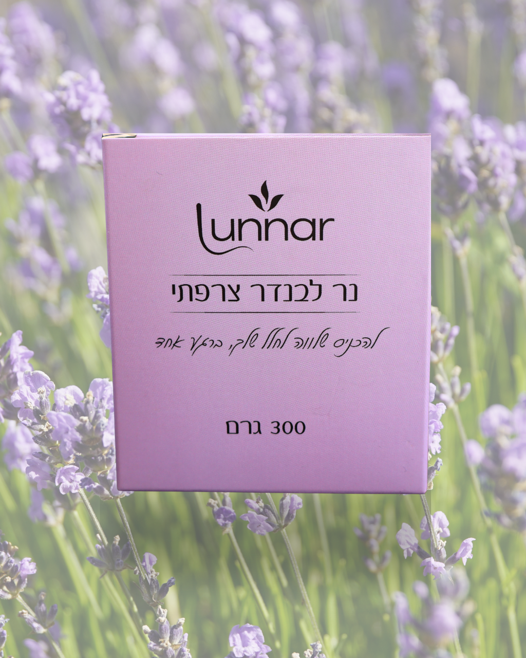 (300g) לבנדר - CALM נר
